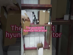 Los detalles de tres interruptor izquierdo joystick mando de válvula controlador para Hyundai-7 Hyundai-9 Excavator