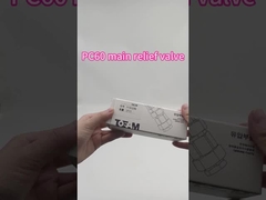 Válvula de alivio principal para excavadoras Komatsu excavadoras