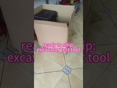 herramienta de ensayo de excavadora