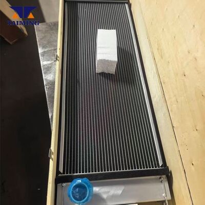 Enfriador de aceite de radiador de aluminio K1008126 para ensamblaje de núcleo de enfriador de aceite de maquinaria de construcción de excavadoras